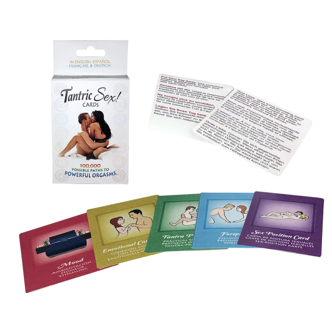 Kheper Games Tantric Intimacy Inspiration Cards - 100-Card Set adult funny