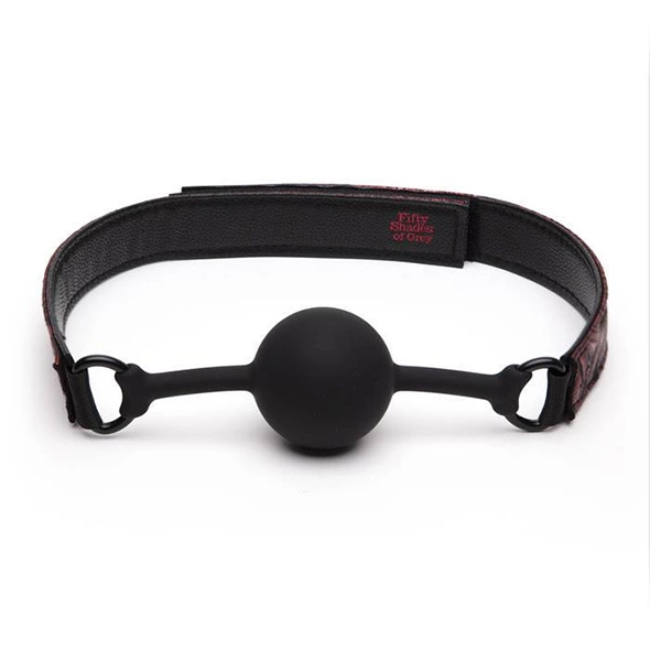 <p>Discover the refined design and premium craftsmanship of the <strong>Fifty Shades of Grey Sweet Anticipation Adjustable Silicone Ball Gag</strong>