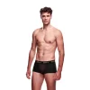 Envy Men’s Mesh Boxer Shorts Black M/L - Breathable Slim Fit Underwear - Boutique Anelma Envy Men’s Mesh Boxer Shorts Black M/L - Breathable Slim Fit Underwear