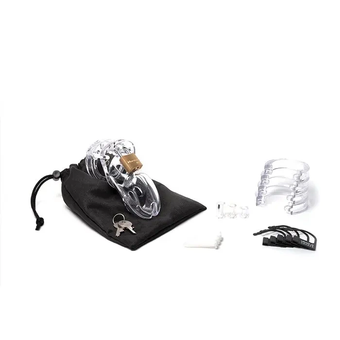 Klatki na penisa - Boutique Anelma <p>Discover advanced comfort and security with the CB-X CB-3000 Transparent Chastity System. Designed for long-term reliability