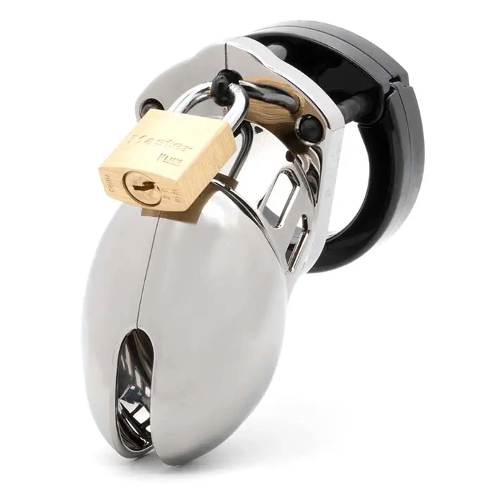 Bondage - Boutique Anelma sans-serif;">CB-X CB-6000S Chrome 35mm Compact Anatomic Chastity System</h2>
