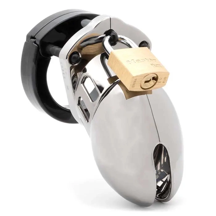 CB-X CB-6000S Chrome 35mm Compact Anatomic Chastity System - Boutique Anelma CB-X CB-6000S Chrome 35mm Compact Anatomic Chastity System