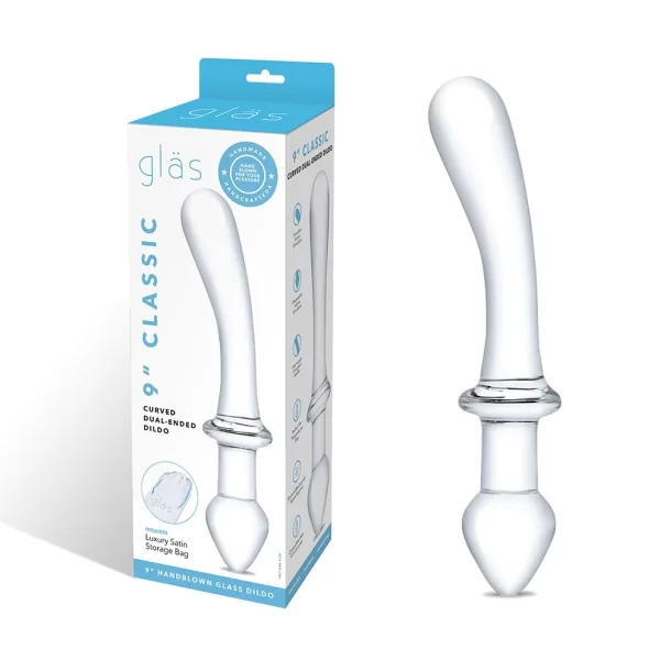 Glas Double-Ended Curved Glass Model 24cm - Dual-Function