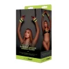Whipsmart Glow Deluxe Buckle Cuffs - Luminous Doorway Restraint System - Boutique Anelma Whipsmart Glow Deluxe Buckle Cuffs - Luminous Doorway Restraint System
