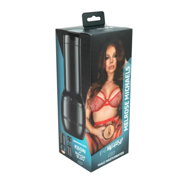 Kiiroo Feel Melrose Michaels PBC Black Intimate Sleeve - Interactive Model