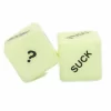 Shots Toys Glowing Dice zestaw świecących kostek do gry dla par funnytoys