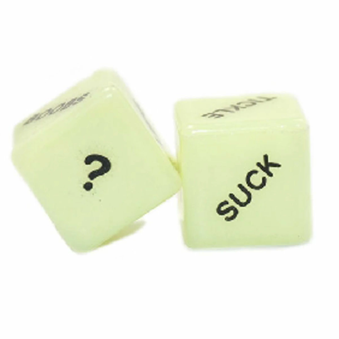 Shots Toys Glowing Dice zestaw świecących kostek do gry dla par funnytoys