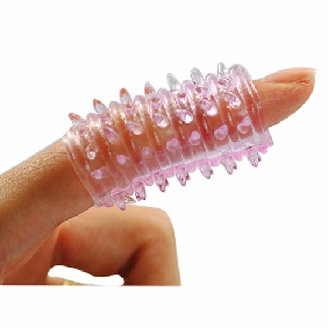 You2Toys Finger Sleeve Pink TPR Non-Vibrating Flexible Cover adult funny