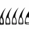 XR Brands Sensory Claw Rings Black Set - 10 Pieces
