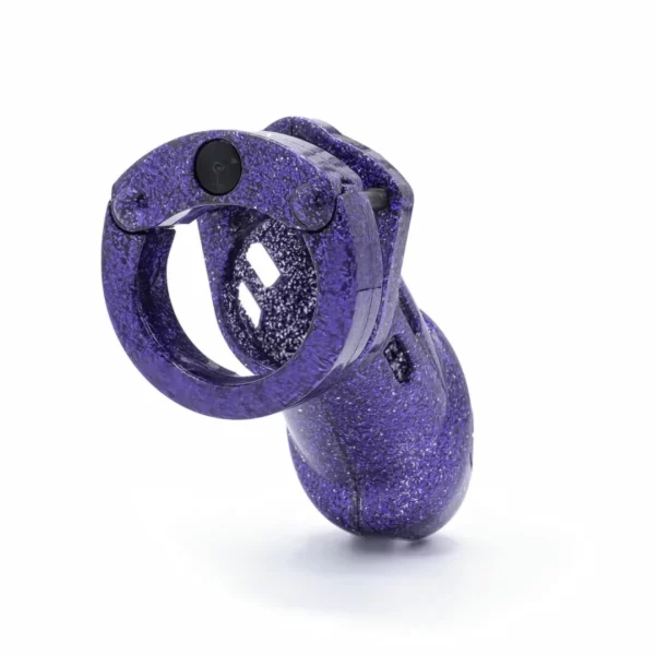 <b>CB-X CB-6000 Guarded Galaxy Glitter Purple Chastity System ABS Kit</b><br><br>Experience a new standard in secure and stylish personal restraint with the CB-X CB-6000 Guarded Galaxy edition. This advanced system combines a visually captivating glitter purple finish with the trusted engineering of the CB-6000 series