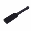 Sportsheets Edge Silicone Paddle Black - Flexible Textured Impact Tool