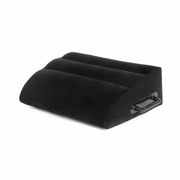 Bedroom Fantasies Handlebar Inflatable Support Pillow Black Comfort