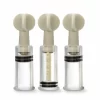 Blush Temptasia Twist Adjustable Suction Set 3pcs Transparent Acrylic