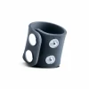 Boners Adjustable Silicone Ball Strap S/M - Flexible Comfort Fit Black