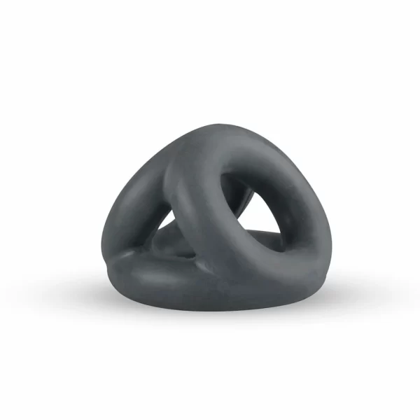 Boners Open Cocksling Triple Silicone Support Ring System Black