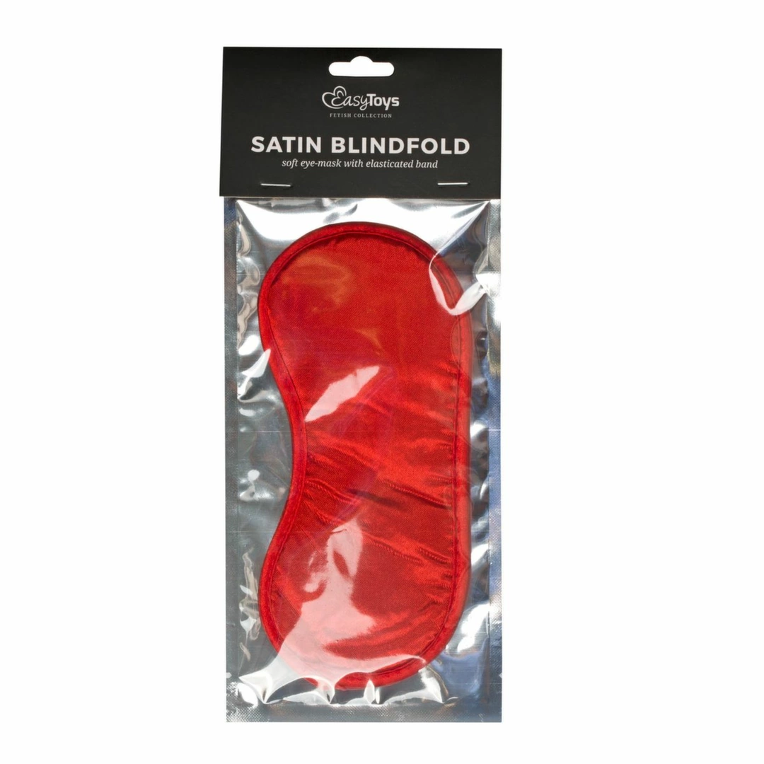 ToyJoy Red Satin Eye Mask - lśniąca satynowa opaska na oczy - Boutique Anelma <p>Discover a new level of relaxation and comfort with the Ouch! Red Satin Eye Mask – a premium accessory designed for those who appreciate both style and functionality. Crafted from ultra-soft satin