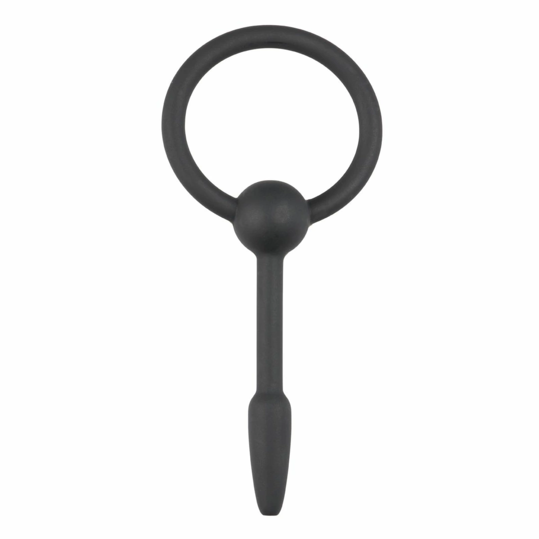Mister B Silicone Urethral Plug with Pull Ring - Small - Boutique Anelma Mister B Silicone Urethral Plug with Pull Ring - Small