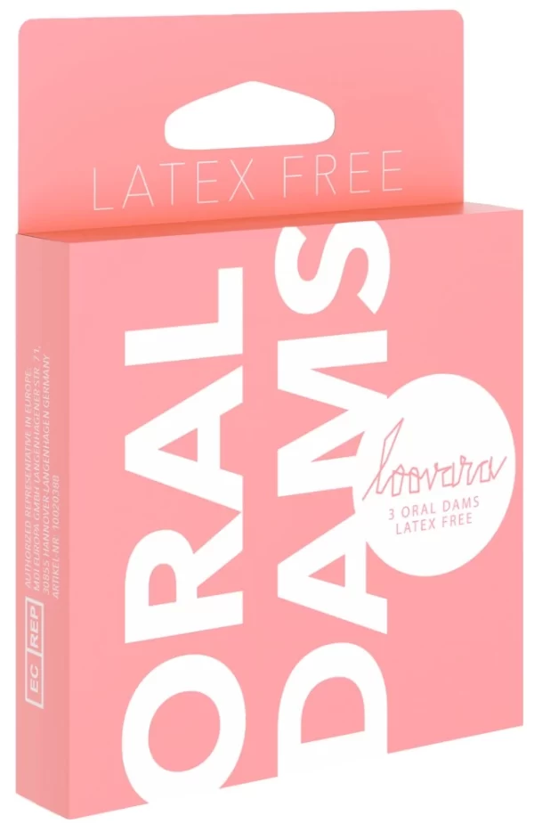 Loovara Oral Dams Pack of 3 - Ultra-Thin Vegan Protective Sheets