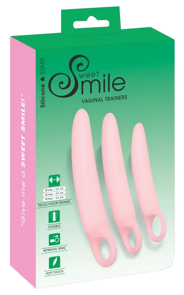 Sweet Smile Training Set Silicone Pelvic Floor Exercisers 3 Sizes