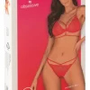 Obsessive Diyosa Red Bra and Briefs Set M/L - Adjustable Lace Design - Boutique Anelma Obsessive Diyosa Red Bra and Briefs Set M/L - Adjustable Lace Design