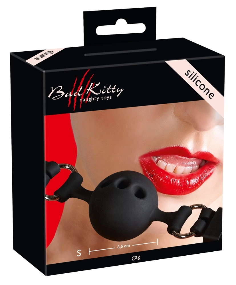 You2Toys Silicone Gag with Air Holes Adjustable Black O3.5cm - Boutique Anelma You2Toys Silicone Gag with Air Holes Adjustable Black O3.5cm