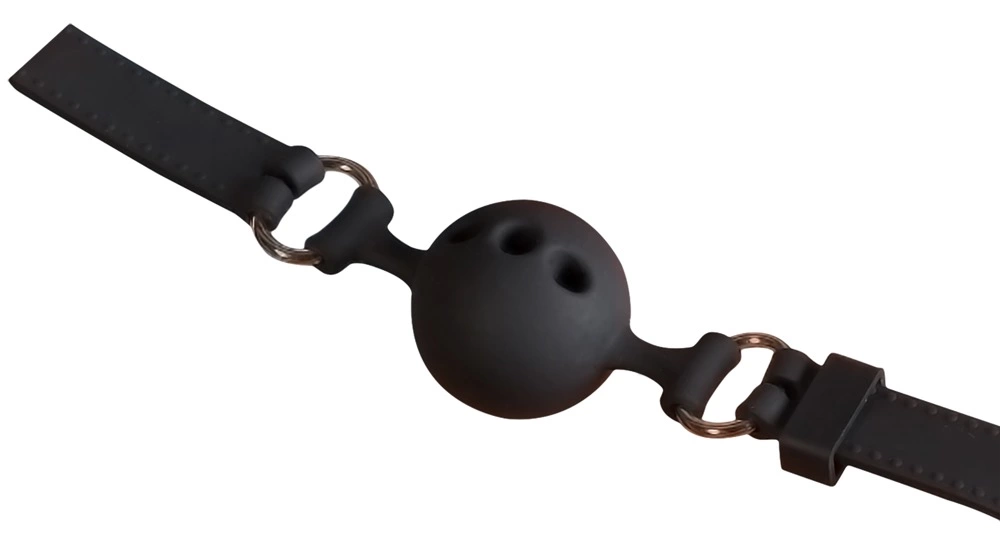 czarny - Boutique Anelma expertly crafted for those seeking an innovative and ergonomic solution. This model features a perfectly rounded black silicone sphere