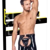 Black Level Vinyl Chaps L - Shiny Black