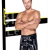 Black Level Vinyl Shorts S - Shiny Black - Boutique Anelma Black Level Vinyl Shorts S - Shiny Black