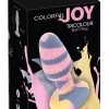 You2Toys Joy Tricolour Silicone Plug with Suction Base 11.5 cm