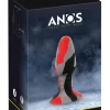ANOS Triple Colour Intimate Plug with Suction Base