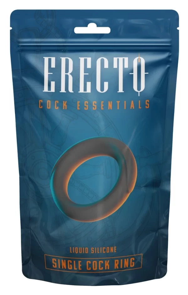 Erecto Liquid Silicone Marine Blue Intimate Support Ring 2.6 cm