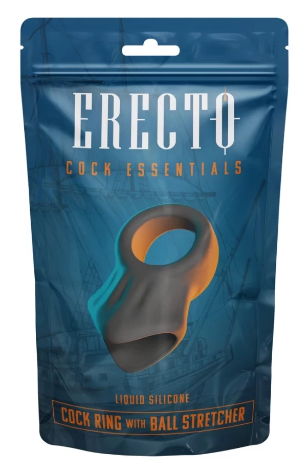 Erecto Liquid Silicone Intimate Ring & Ball Stretcher Duo