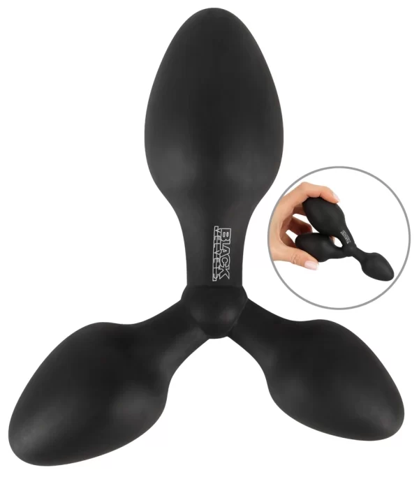 <b>Discover the Black Velvets Training System Triple Silicone Plug Set â€“ S