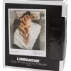Liberator Faux Fur Fascinator Throw Black/Grey 183x137 cm Dual-Sided Blanket