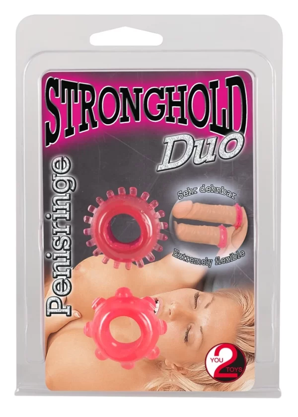 You2Toys Stronghold Duo Flexible Dual Silicone Intimate Rings Set