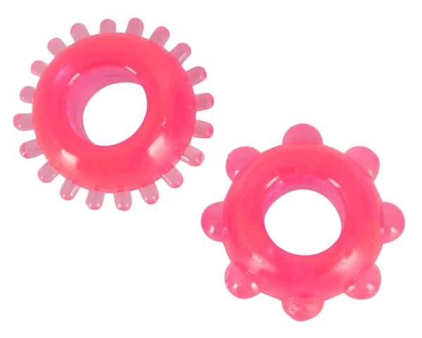 You2Toys Stronghold Duo - Zestaw elastycznych pierÅ›cieni anatomicznych TPE