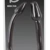 Nature Skin Double Plug Black Flexible TPE Twin-Ended Model 76.5cm - Boutique Anelma Nature Skin Double Plug Black Flexible TPE Twin-Ended Model 76.5cm