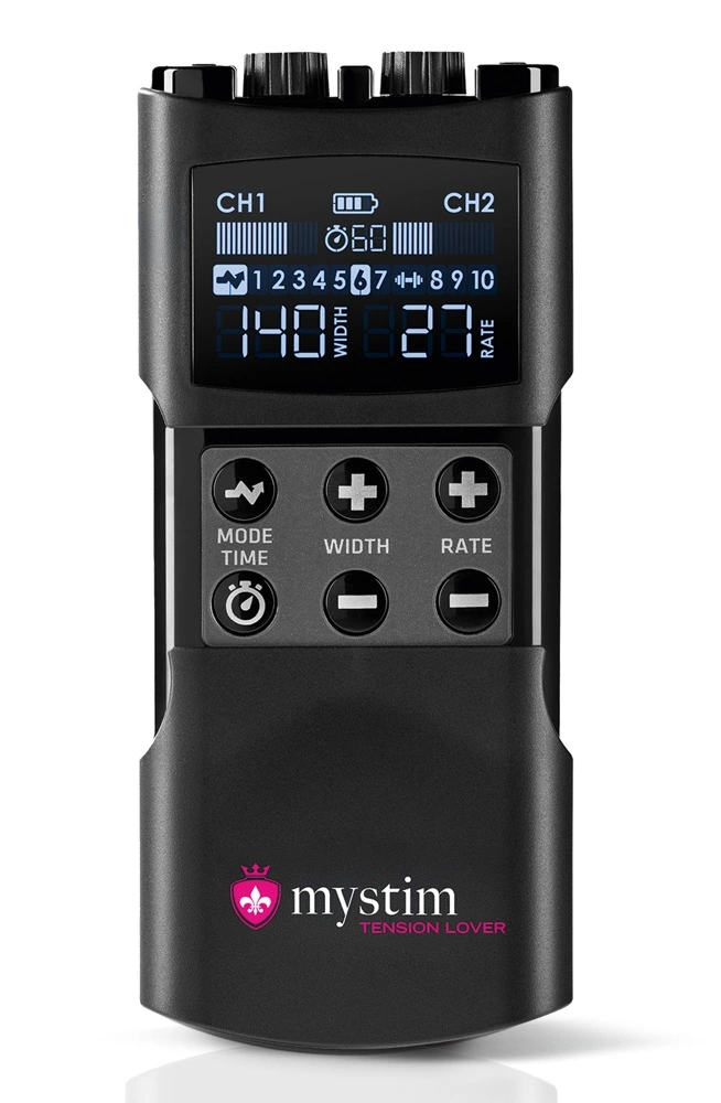 Mystim Tension Lover 2 - Zaawansowany Powerbox E-Stim - Boutique Anelma Mystim Tension Lover 2 - Zaawansowany Powerbox E-Stim