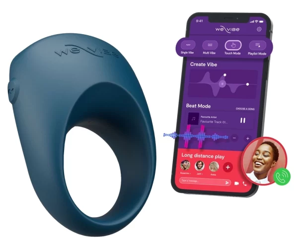 We-Vibe Pivot 2 Slate - PierÅ›cieÅ„ wibrujÄ…cy z aplikacjÄ…