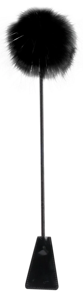 <p><strong>Fetish Fantasy Series FFSLE Feather Crop Black 51cm</strong> is a versatile dual-ended accessory designed to enhance your personal collection. This model features a combination of a soft feather tip and a sturdy paddle