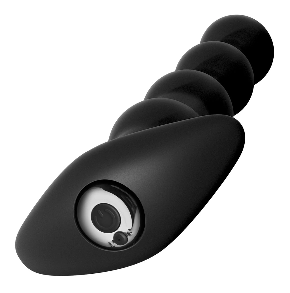Anal beads - Boutique Anelma this model features a series of four anatomically shaped beads crafted from medical-grade silicone. The silky-smooth surface ensures gentle contact