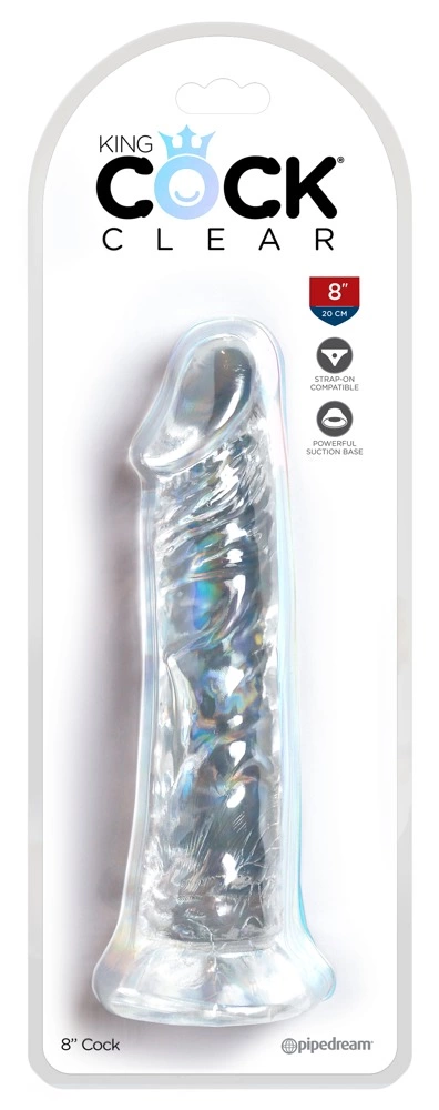King Cock Model 8 Intimate System with Suction Cup 21.8 cm TPE Beige - Boutique Anelma Dildos & dongs