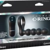 FCR Remote Control Dual Extension Ring with Vibrating Module