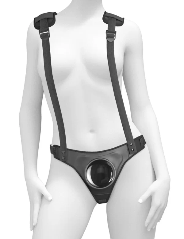 Pipedream Body Dock Strap-On Suspenders Adjustable Harness System