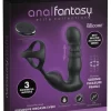 Anal Fantasy Elite Slide & Glide Intimate Silicone System Black 19cm