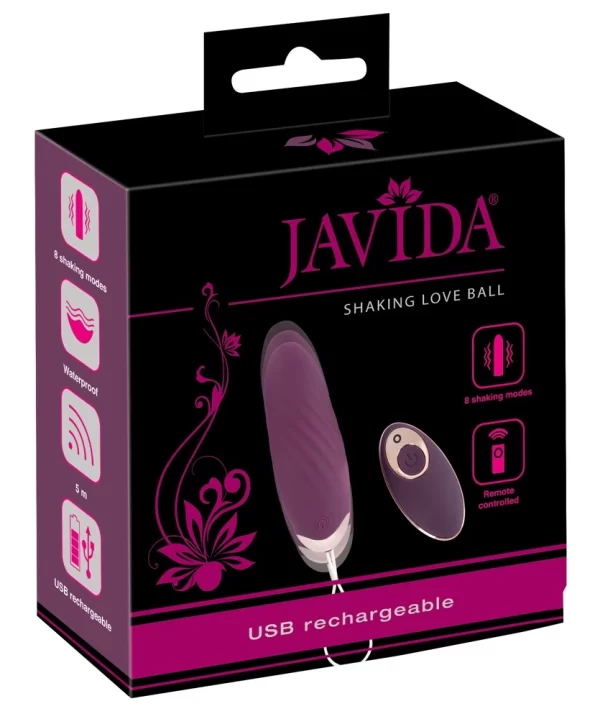 Javida RC Shaking Love Ball - Remote-Controlled Pelvic Trainer
