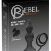 Rebel RC Intimate Double Ring Set with Vibrating Plug & Remote Control