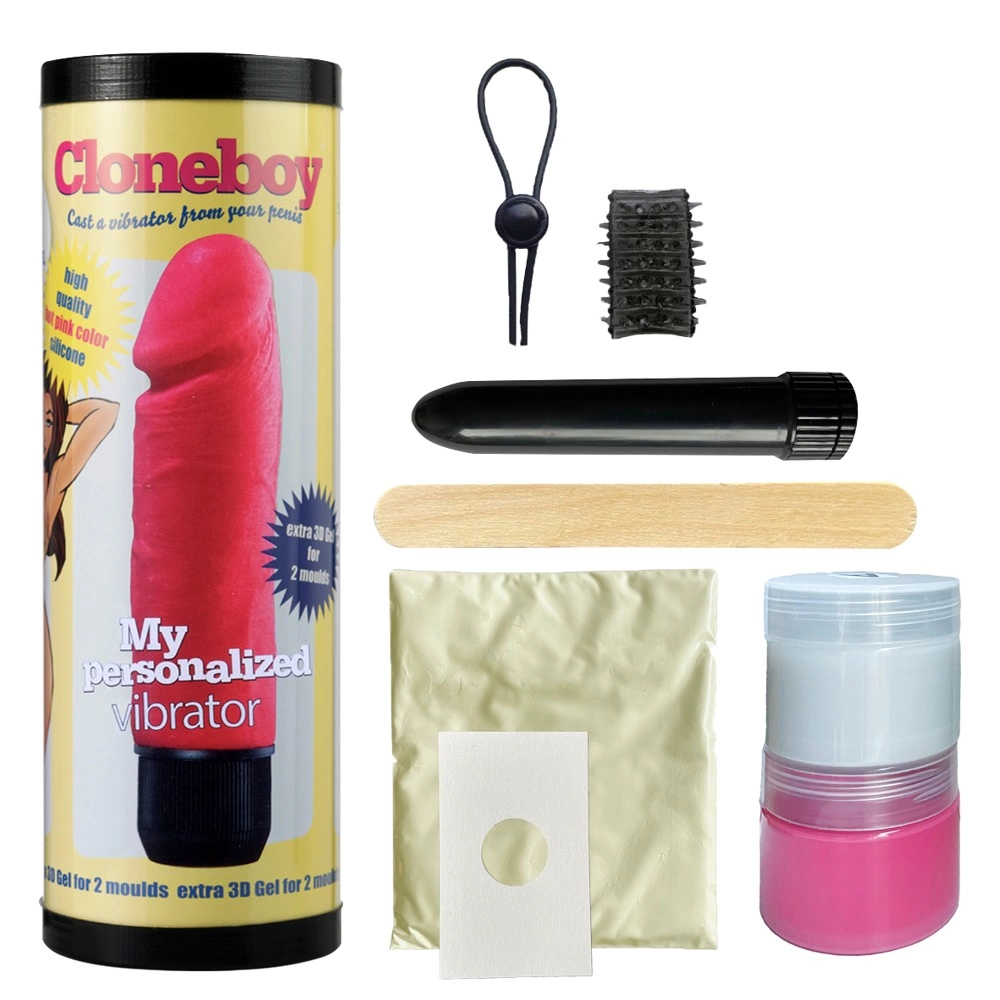 Cloneboy Zestaw Kreatywny DIY Rożowy - Personalizowany Model Wibracyjny 20 cm funnytoys