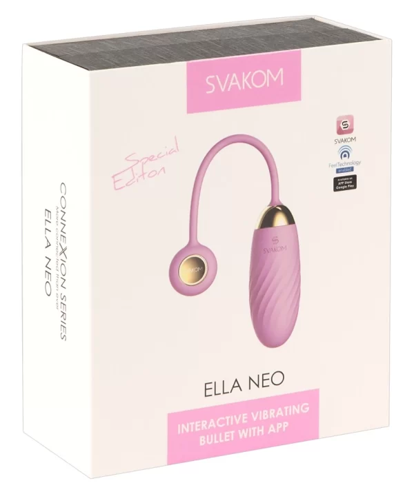 SVAKOM Ella Neo Pink - Interactive Vibro-Ball with App Control