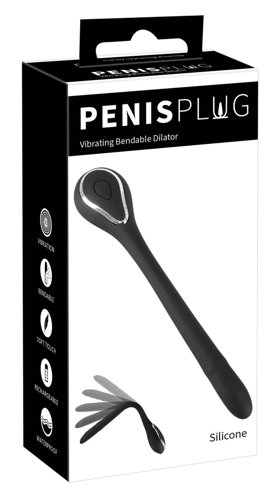 You2Toys Vibrating Bendable Dilator Intimate Silicone Device 13.5 cm
